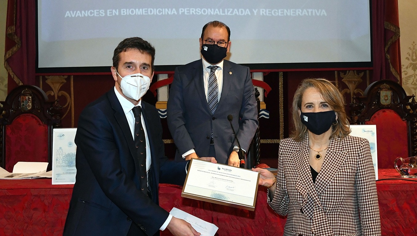Burdinola recognizes the work of Dr. María José Alonso in the XVII edition of the Burdinola Research Award