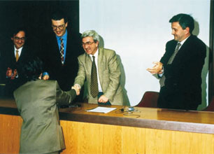 Entrega de premios a Dña. Margarita Salas