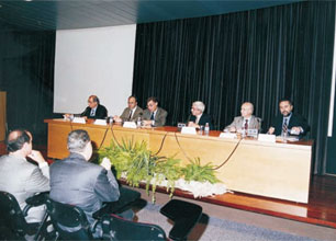 Remise de prix à M. Marcial Moreno Mañas et M. Salvador Alegret Sanroma